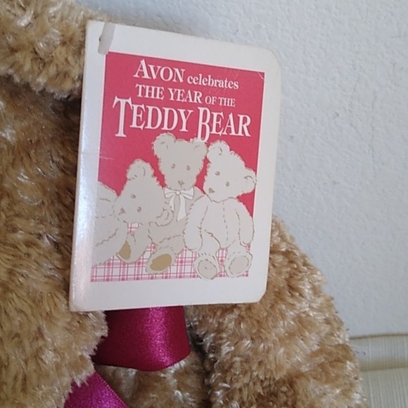 Avon Teddy Bear Stuffed Animal Plush Toy 100th Anniversary, 2002 - Picture 2 of 14